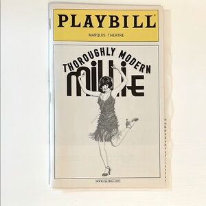 Thoroughly Moderm Millie Playbill